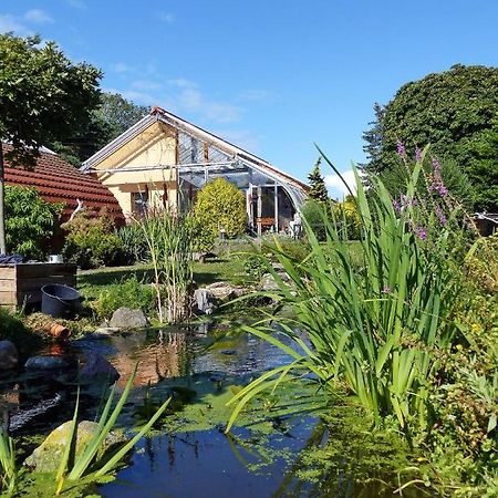 "Balmgarten" Im Naturpark Usedom, Bio Solarhaus Mit Grossem Garten Kültér fotó