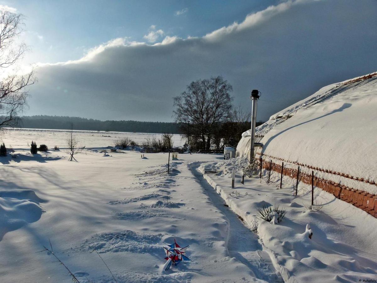 "Balmgarten" Im Naturpark Usedom, Bio Solarhaus Mit Grossem Garten Kültér fotó