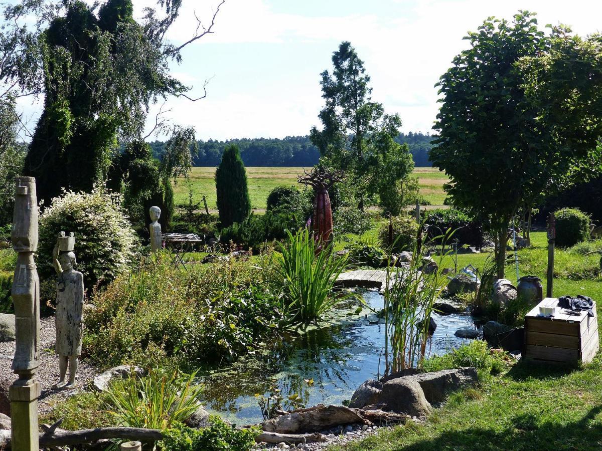 "Balmgarten" Im Naturpark Usedom, Bio Solarhaus Mit Grossem Garten Kültér fotó